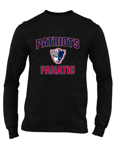 Seeger Patriots Fanatic Men's LS T-Shirt