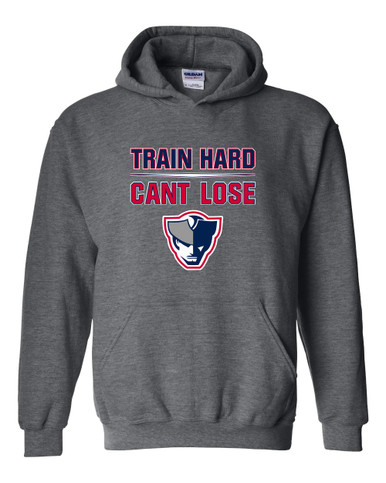 Seeger Patriots Train Hard, Can't Lose Men's Hoodie