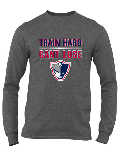 Seeger Patriots Train Hard, Can't Lose Men's Premium LS T-Shirt