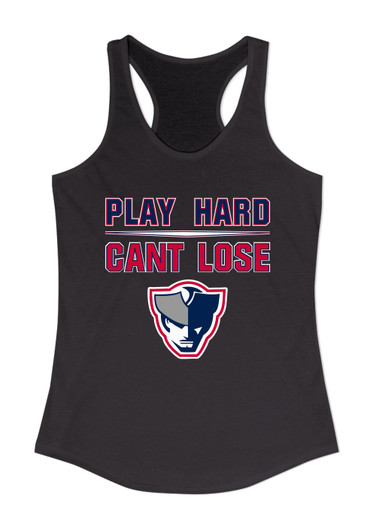 Seeger Patriots Play Hard, Can't Lose Women's Tank Top