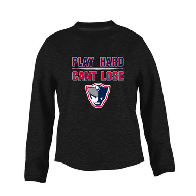 Seeger Patriots Play Hard, Can't Lose Women's Sweatshirt