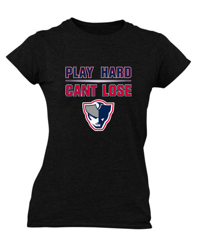 Seeger Patriots Play Hard, Can't Lose Women's SS T-Shirt
