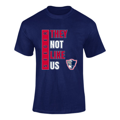Seeger Patriots They Not Like Us #1 Men's SS T-Shirt