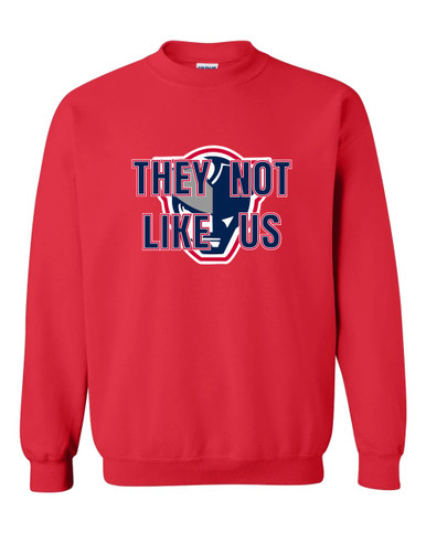 Seeger Patriots They Not Like Us #2 Men's Sweatshirt