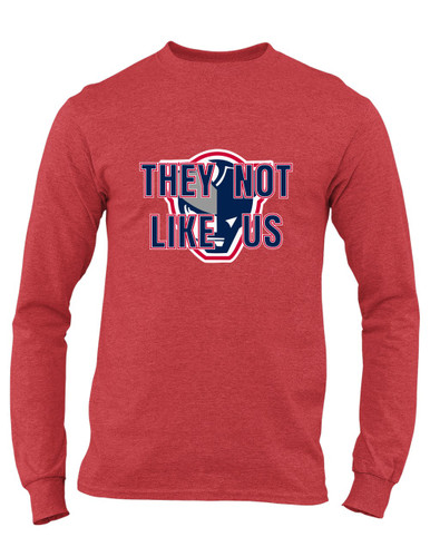 Seeger Patriots They Not Like Us #2 Men's Premium LS T-Shirt