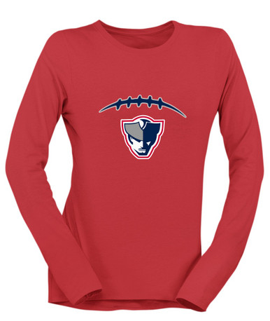 Seeger Patriots Football #2 Women's Premium LS T-Shirt