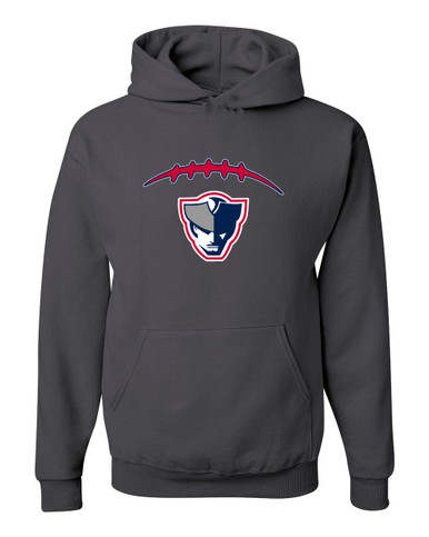 Seeger Patriots Football #2 Men's Premium Hoodie