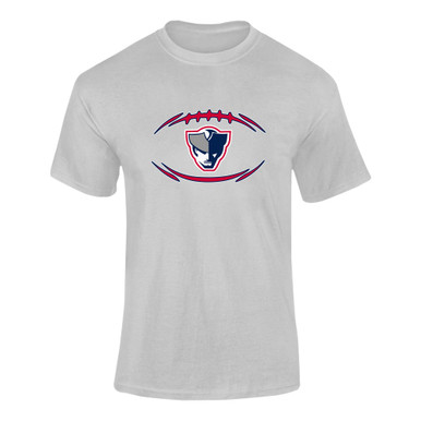 Seeger Patriots Football #3 Men's SS T-Shirt