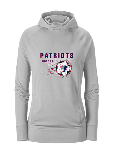 Seeger Patriots Soccer #2 Women's Hoodie