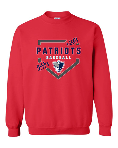 Seeger Patriots Baseball #2 Men's Sweatshirt