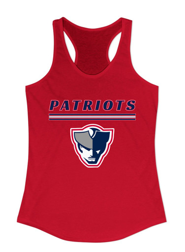 Seeger Patriots Mascot #8 Women's Tank Top