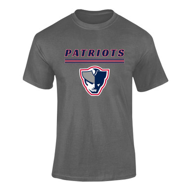 Seeger Patriots Mascot #8 Men's SS T-Shirt