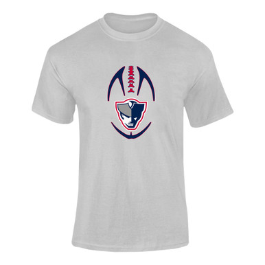 Seeger Patriots Football #4 Men's Premium SS T-Shirt