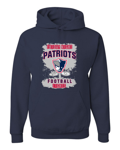 Seeger Patriots Football #6 Men's Premium Hoodie