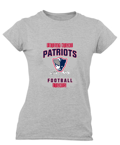 Seeger Patriots Football #6 Women's Premium SS T-Shirt