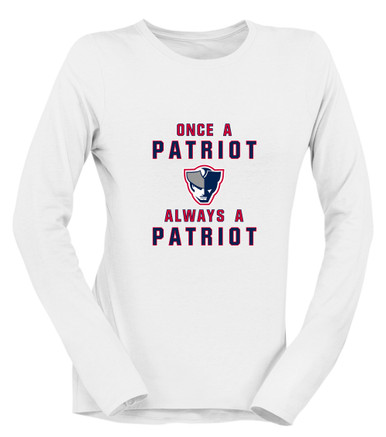 Seeger Patriots Once A Women's LS T-Shirt
