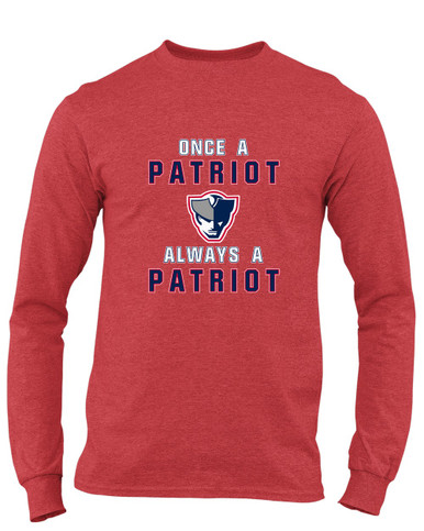 Seeger Patriots Once A Men's LS T-Shirt