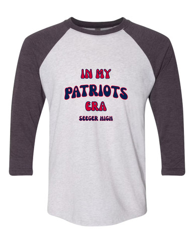 Seeger Patriots Era #2 Men's Baseball T-Shirt