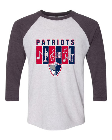 Seeger Patriots Band # 2 Women's Baseball T-Shirt