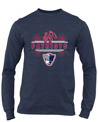 Seeger Patriots Band # 3 Men's Premium LS T-Shirt