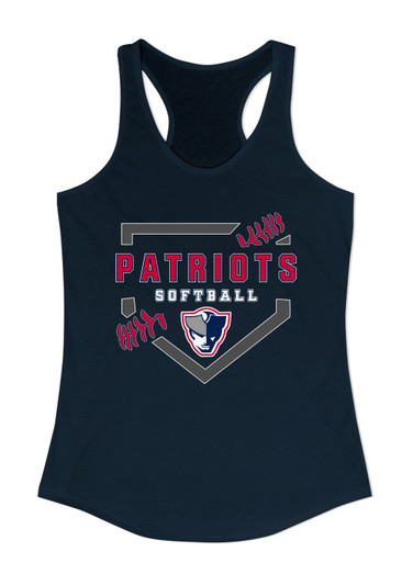 Seeger Patriots Softball #2 Women's Tank Top
