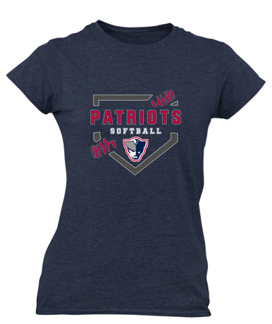 Seeger Patriots Softball #2 Women's SS T-Shirt