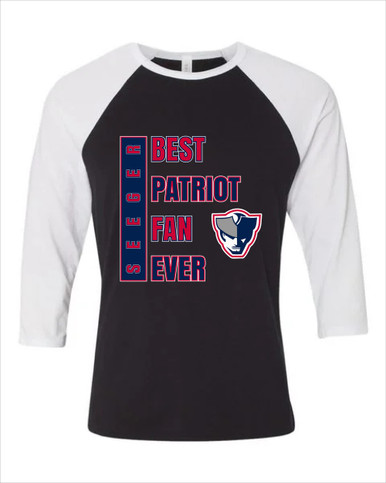 Seeger Patriots Best Patriot Fan Women's Baseball T-Shirt