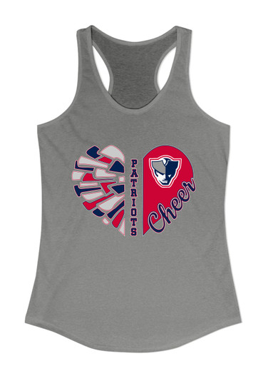 Seeger Patriots Heart Cheer Women's Tank Top