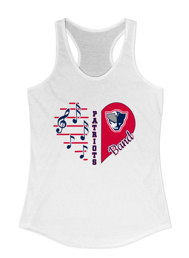 Seeger Patriots Heart Band Women's Tank Top