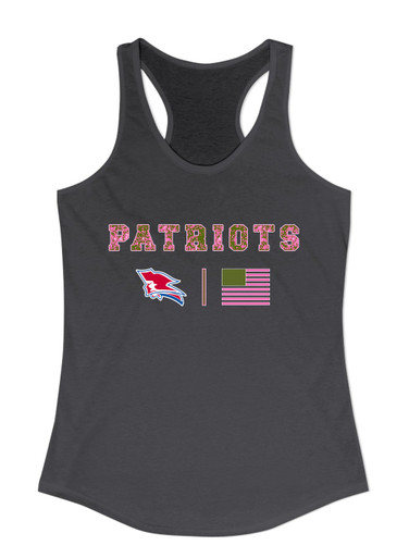 Pender Patriots Pink Camo Flag Women's Tank Top