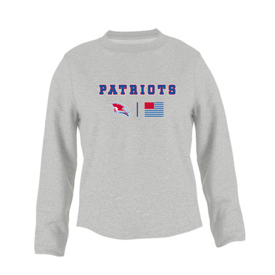 Pender Patriots Team Colors Flag Women's Sweatshirt