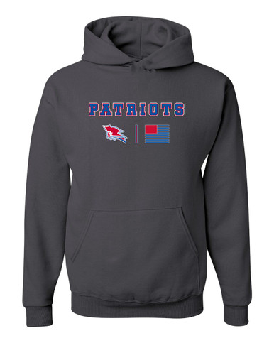 Pender Patriots Team Colors Flag Men's Premium Hoodie