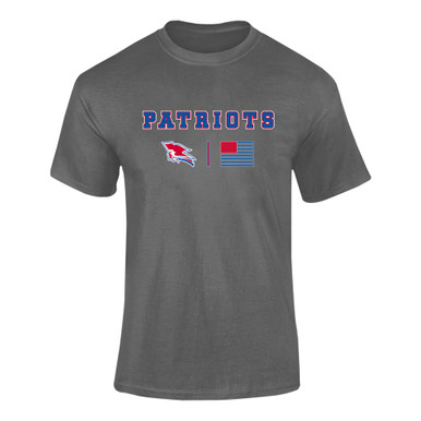 Pender Patriots Team Colors Flag Men's SS T-Shirt