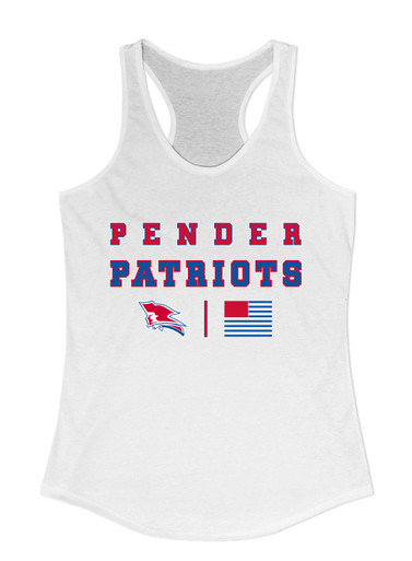 Pender Patriots Spirit Flag Women's Tank Top
