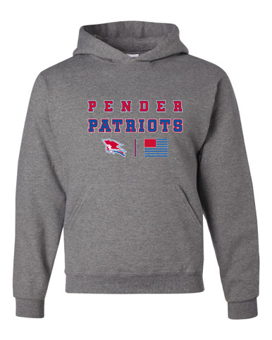 Pender Patriots Spirit Flag Men's Premium Hoodie