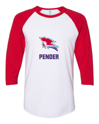 Pender Patriots Mascot #2 Men's Baseball T-Shirt