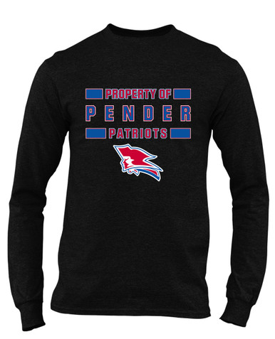 Pender Patriots Property Of Men's LS T-Shirt
