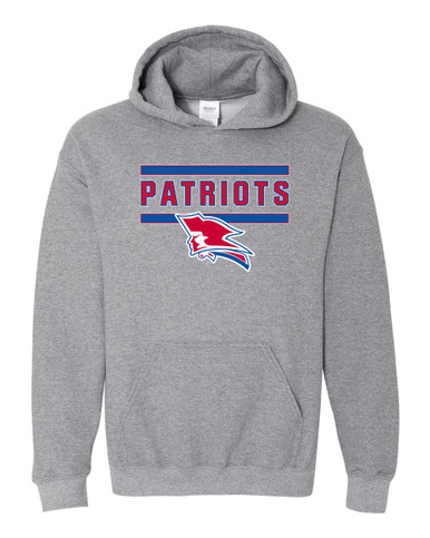 Pender Patriots Mascot #5 Men's Hoodie