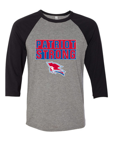 Pender Patriots Strong #1 Men's Baseball T-Shirt