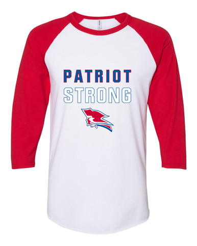 Pender Patriots Strong #2 Men's Baseball T-Shirt