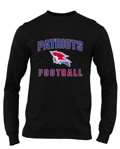 Pender Patriots Football #1 Men's Premium LS T-Shirt