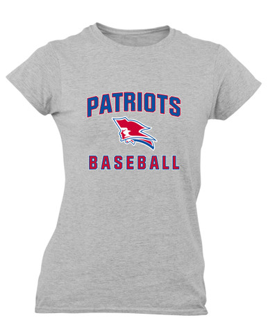 Pender Patriots Baseball #1 Women's SS T-Shirt