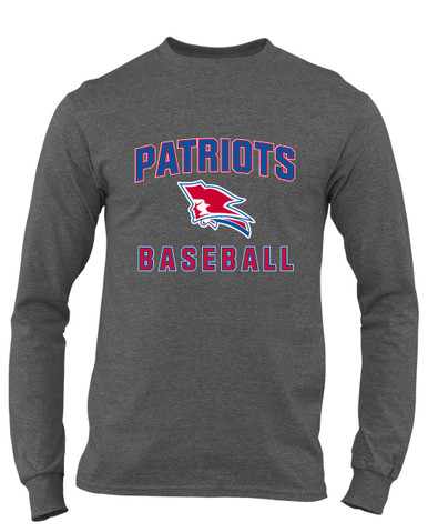Pender Patriots Baseball #1 Men's Premium LS T-Shirt