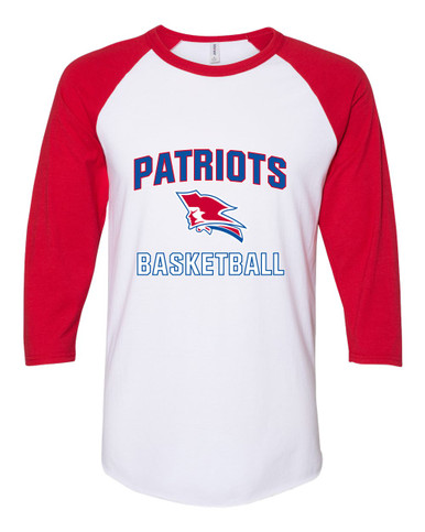Pender Patriots Basketball #1 Women's Baseball T-Shirt