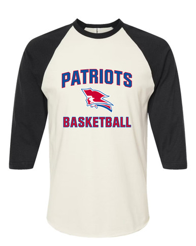 Pender Patriots Basketball #1 Men's Baseball T-Shirt