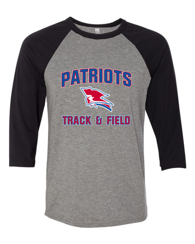 Pender Patriots Track & Field Women's Baseball T-Shirt