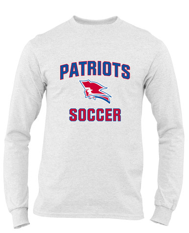 Pender Patriots Soccer #1 Men's LS T-Shirt