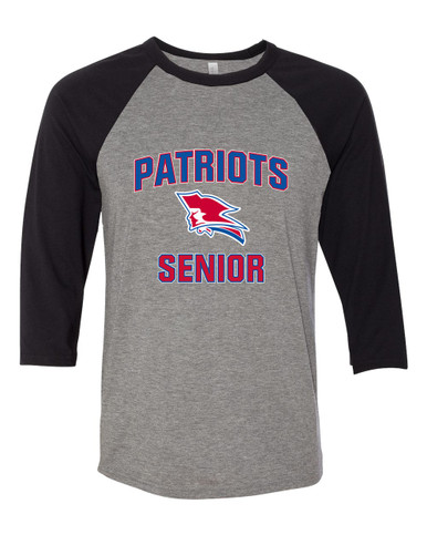 Pender Patriots Senior #1 Men's Baseball T-Shirt