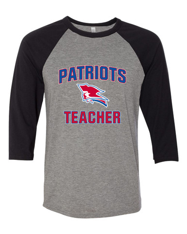 Pender Patriots Teacher Women's Baseball T-Shirt