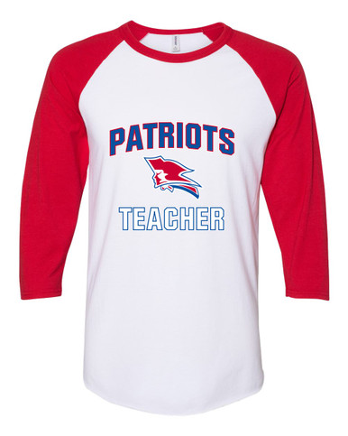 Pender Patriots Teacher Men's Baseball T-Shirt
